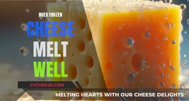 Freezing Cheese: Melting Expectations