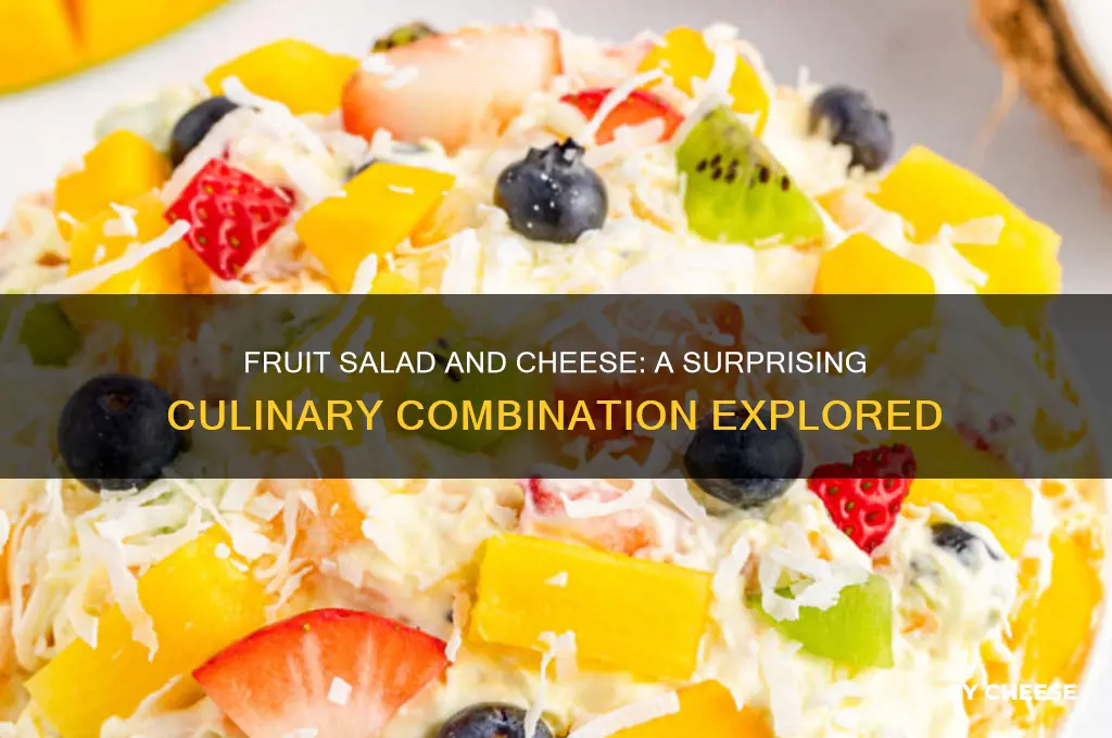 does fruit salad have cheese