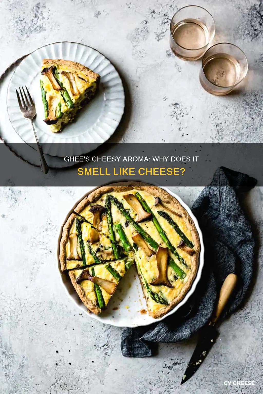 does ghee smell like cheese