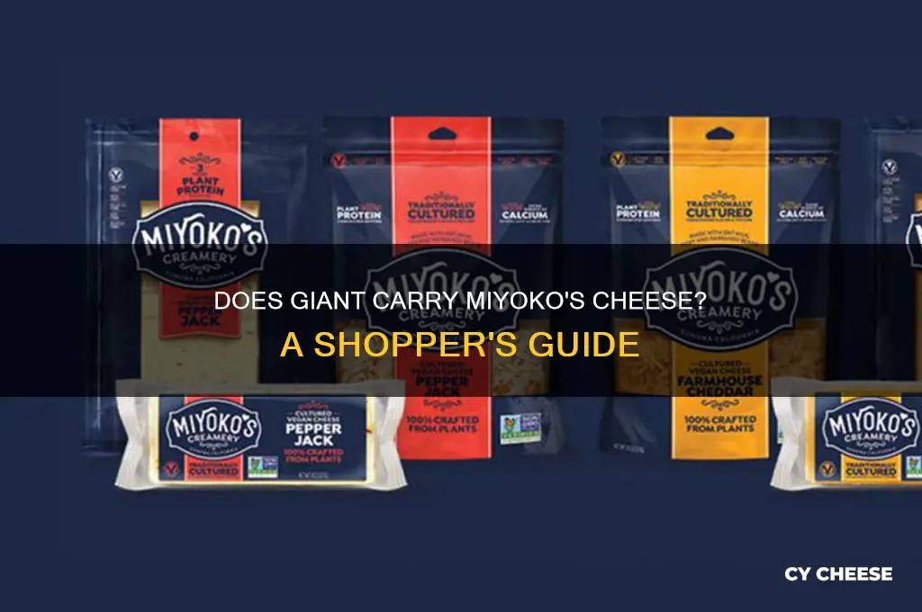 does giant sell mikoyos cheese