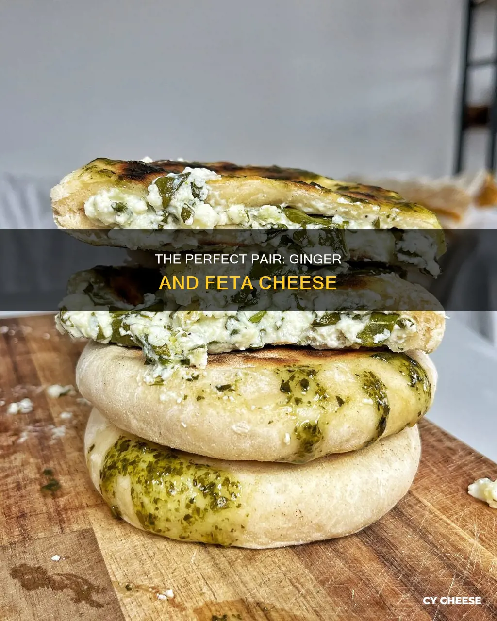 does ginger go with feta cheese