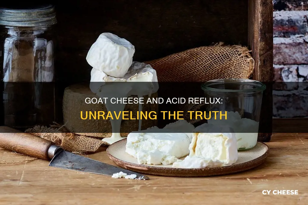 does goat cheese cause acid reflux