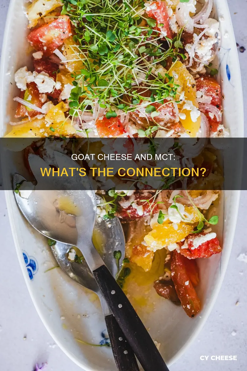 does goat cheese contain mct