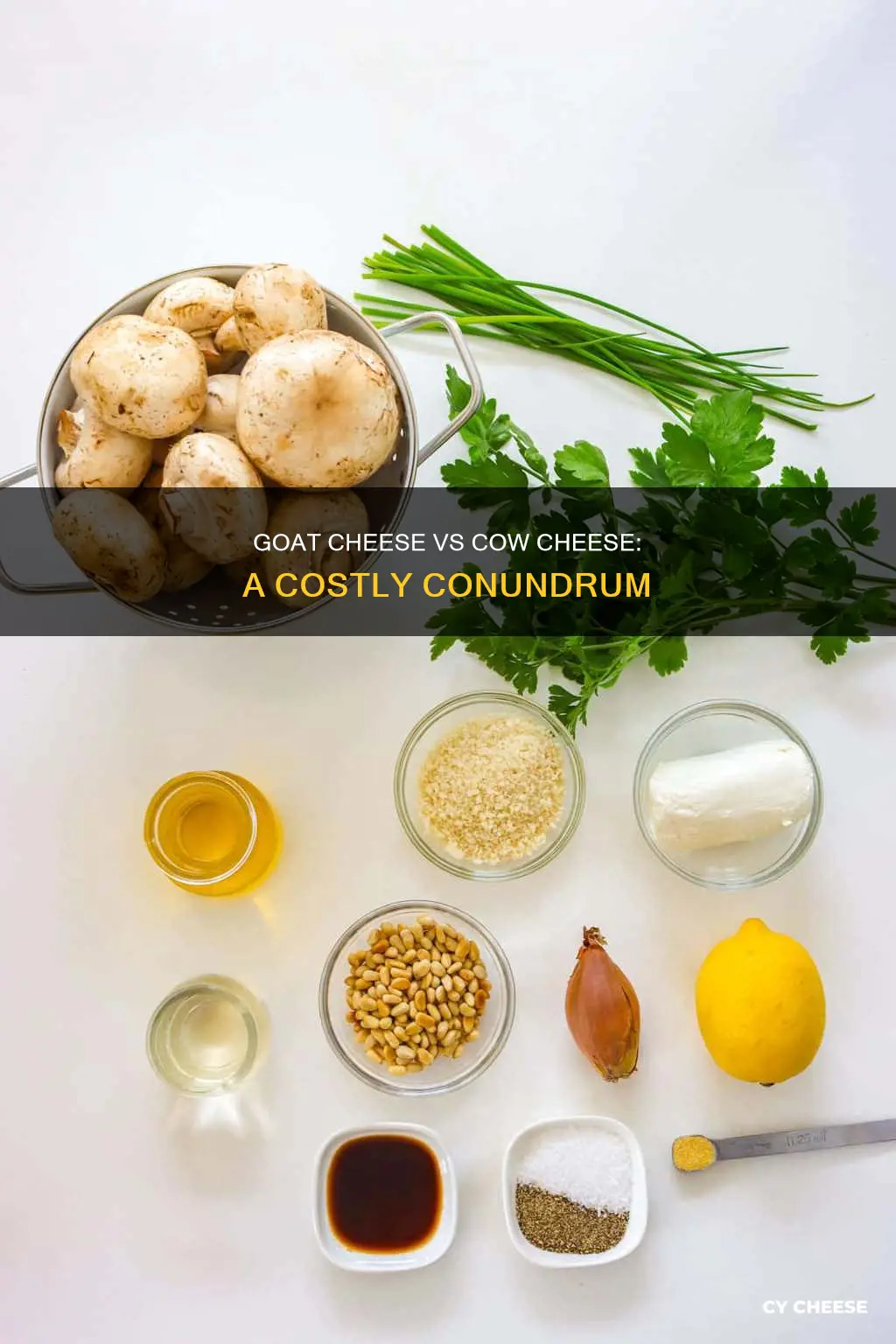 does goat cheese cost more than cow cheese