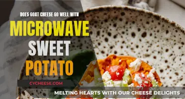 Tasty Treats: Goat Cheese and Microwave Sweet Potato Harmony