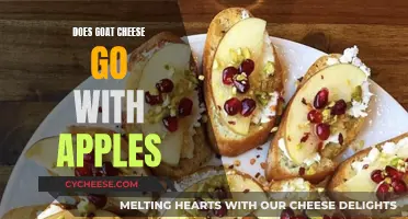 Apple-Goat Cheese Harmony: A Tasty Duo?