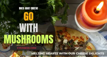 Goat Cheese and Mushrooms: A Delicious Pairing?