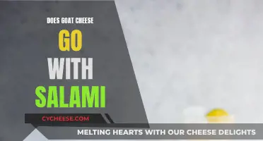 Goat Cheese and Salami: A Delicious Pairing?