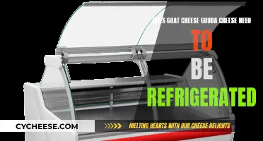 Goat Cheese and Gouda: Fridge or Not?