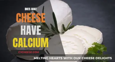 Unveiling the Calcium Content in Goat Cheese: A Nutritional Insight