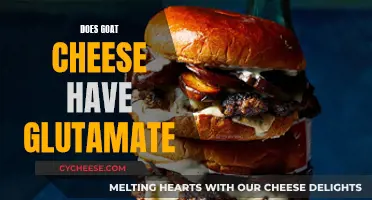 Goat Cheese and Glutamate: What's the Connection?