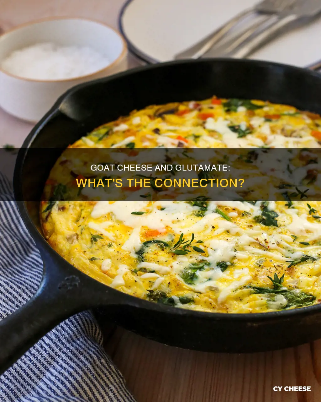 does goat cheese have glutamate