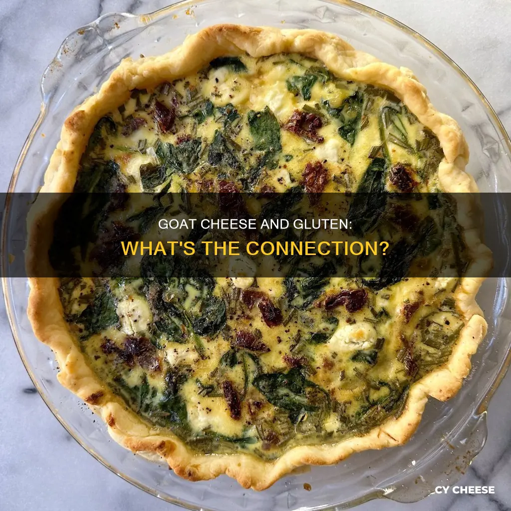 does goat cheese have glutean