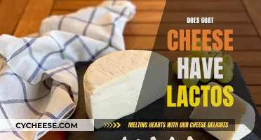 Goat Cheese and Lactose: Unraveling the Mystery