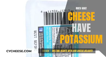 Goat Cheese and Potassium: A Healthy Combination?