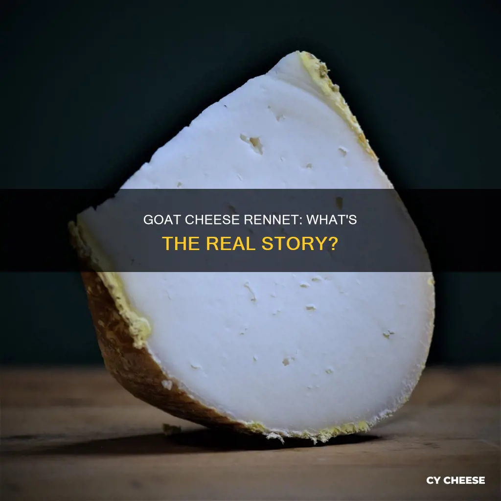 does goat cheese have rennet