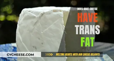 Goat Cheese: Healthy or Hidden Trans Fat?