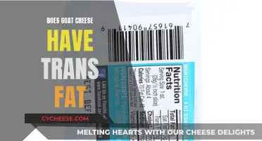Goat Cheese and Trans Fat: What's the Deal?