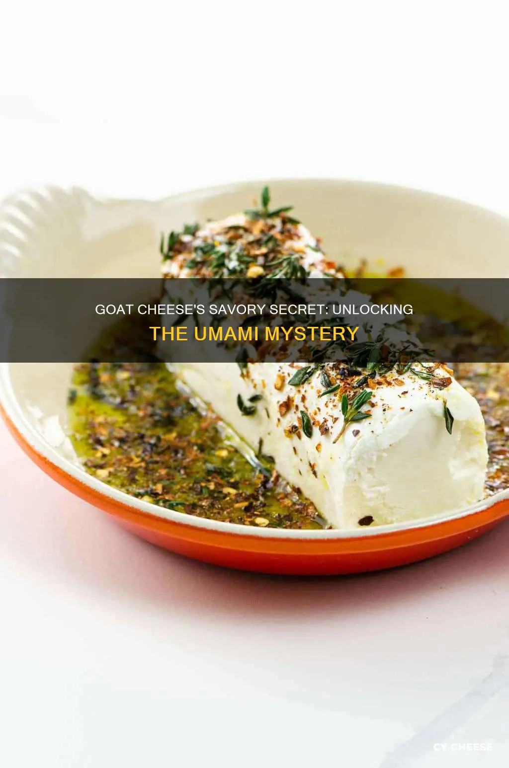 does goat cheese have umami