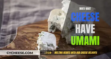 Goat Cheese and Umami: A Match Made in Heaven?