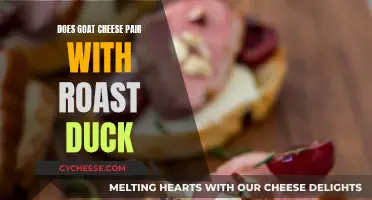 Goat Cheese and Roast Duck: A Match Made in Culinary Heaven?