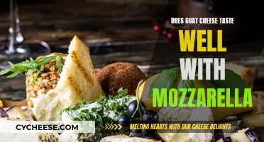 Goat Cheese and Mozzarella: A Tasty Duo or a Culinary Clash?