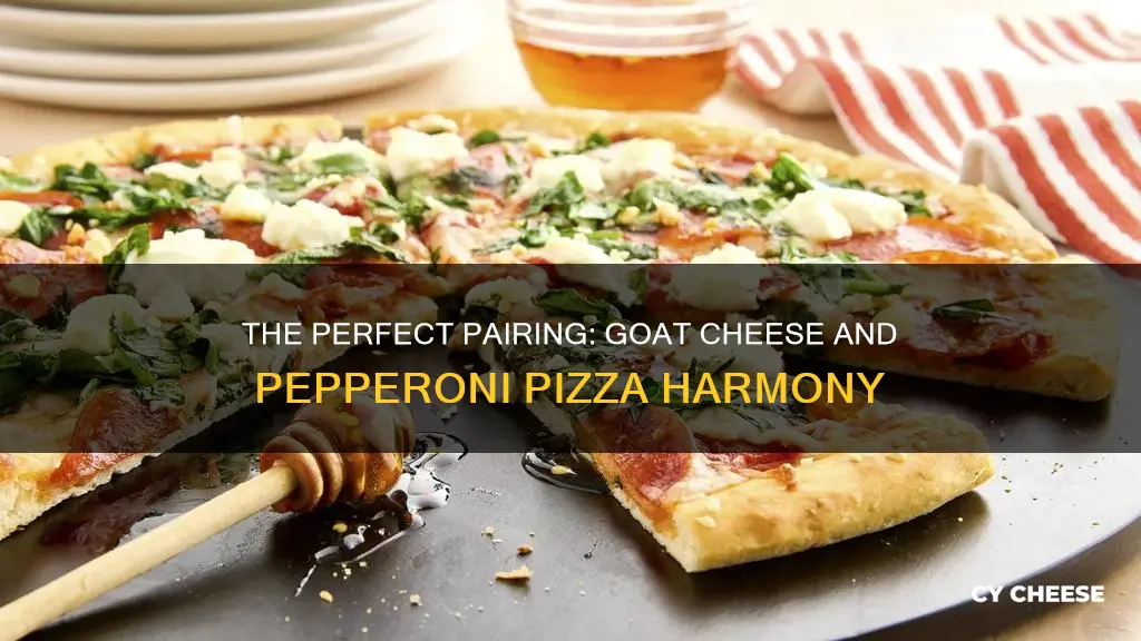 does goat cheese work on pepperoni pizza