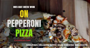 Goat Cheese and Pepperoni Pizza: A Match Made in Heaven?