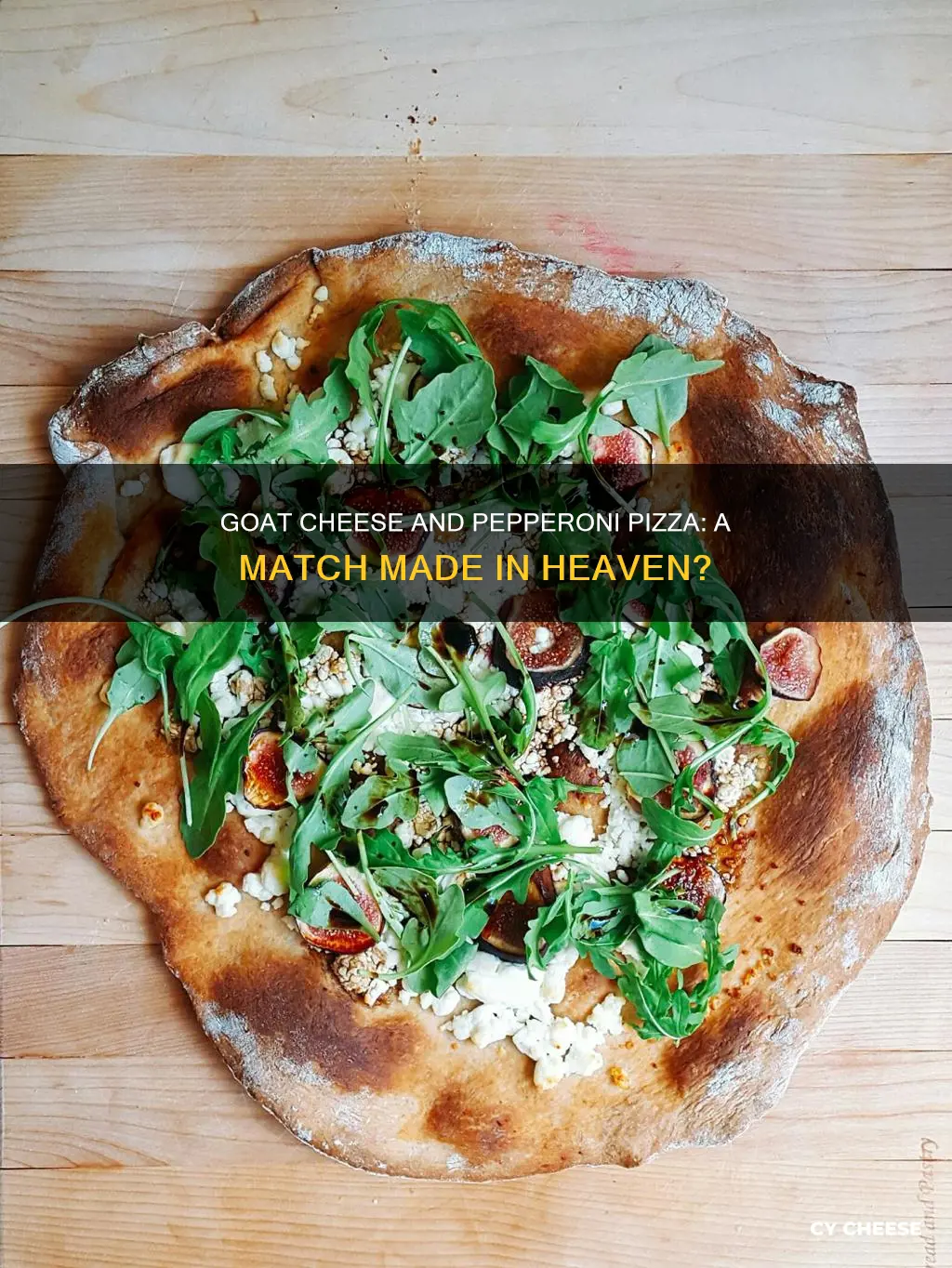 does goat cheese work on pepperoni pizza