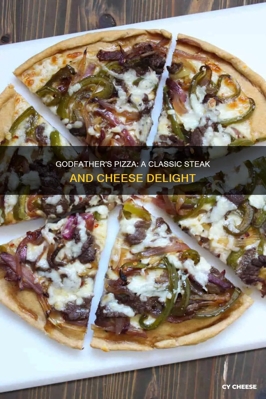 does godfathers have a steak and cheese pizze