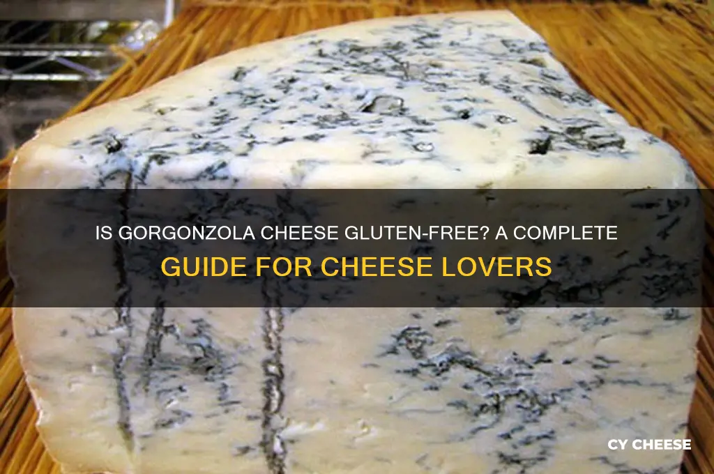does gorgonzola cheese contain gluten