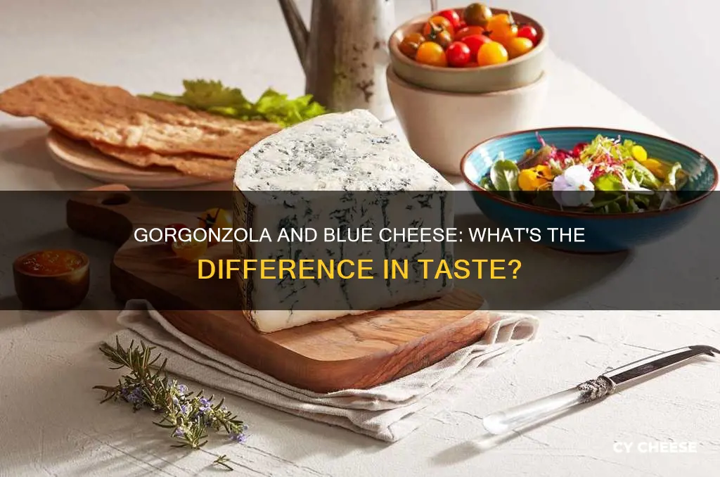 does gorgonzola taste like blue cheese