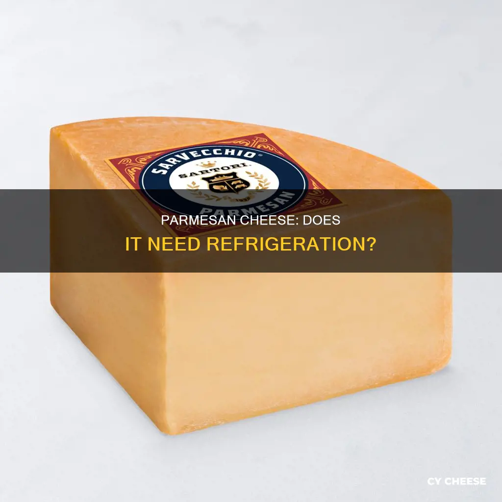 does grated parmesan cheese go bad if not refrigerated