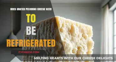 Should Grated Pecorino Cheese Be Refrigerated? Storage Tips Revealed