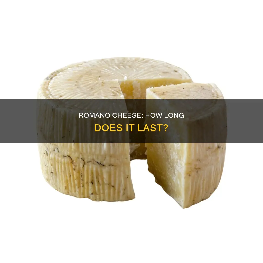 does grated romano cheese go bad