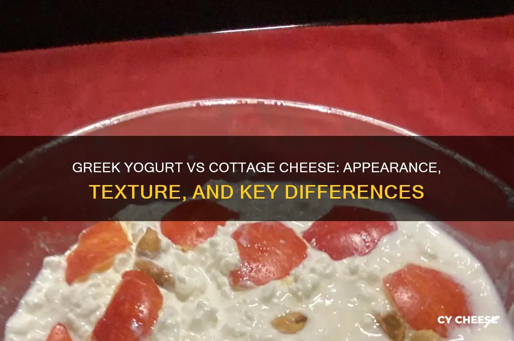 does greek yogurt look like cottage cheese