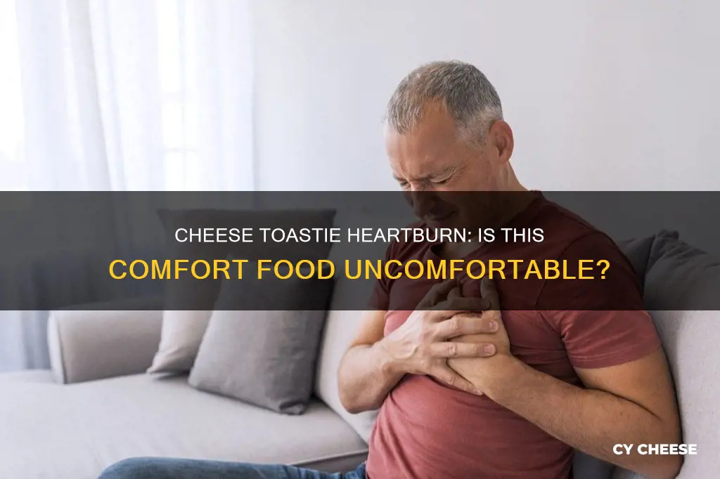 does grilled cheese cause heartburn