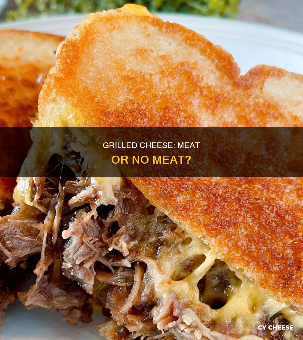 does grilled cheese have meat