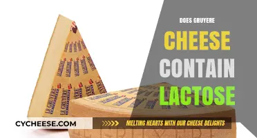 Does Gruyere Cheese Contain Lactose? A Comprehensive Guide