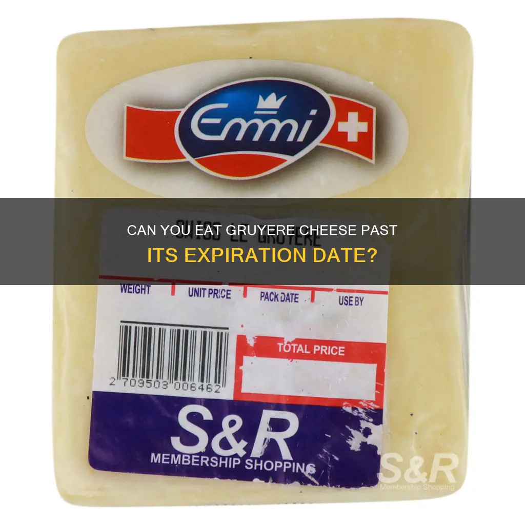 does gruyere cheese go bad after expiration date