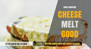 Gruyere Cheese: Melts Like a Dream