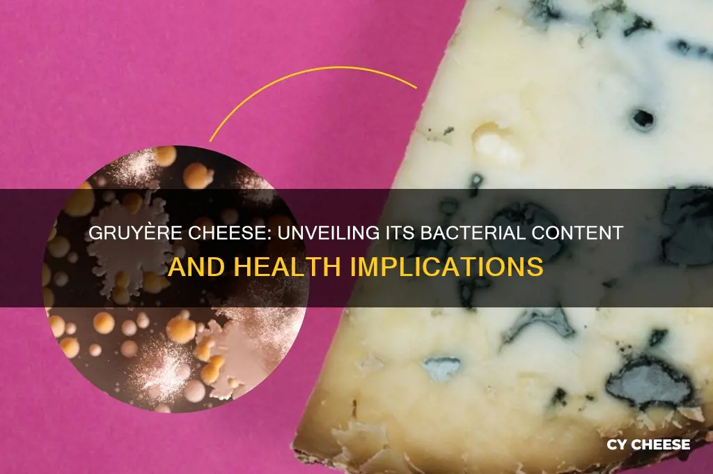 does gruyère cheese have a lot of bacteria