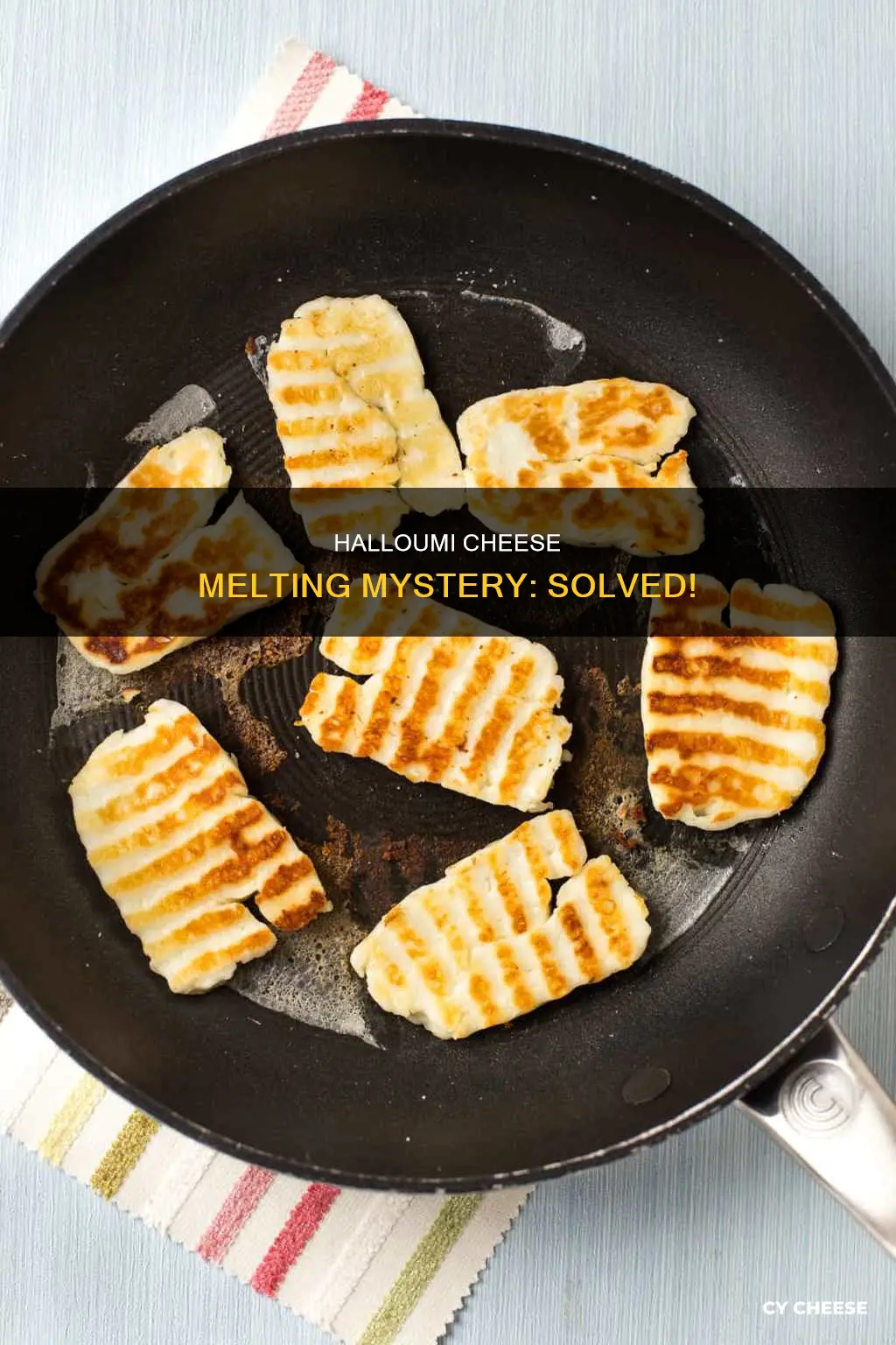 does halloumi cheese melt