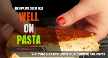 How Well Does Havarti Cheese Melt on Pasta?