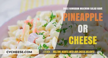 Pineapple or Cheese: Unraveling Hawaiian Macaroni Salad's Ingredients