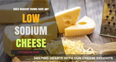 Low Sodium Cheese Options at Hickory Farms: A Healthy Choice?