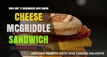 Hwy 71 McDonald's Menu: Bacon Cheese McGriddle Availability Revealed