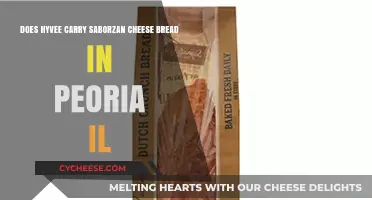 Saborzan Cheese Bread Availability at Hy-Vee in Peoria, IL