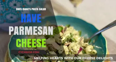 Isaac's Pasta Salad: Parmesan Cheese Addition