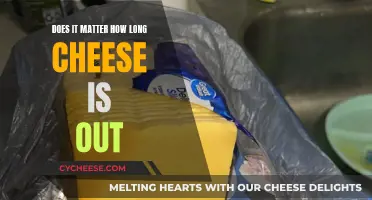 Cheese Left Out: How Long is Too Long?